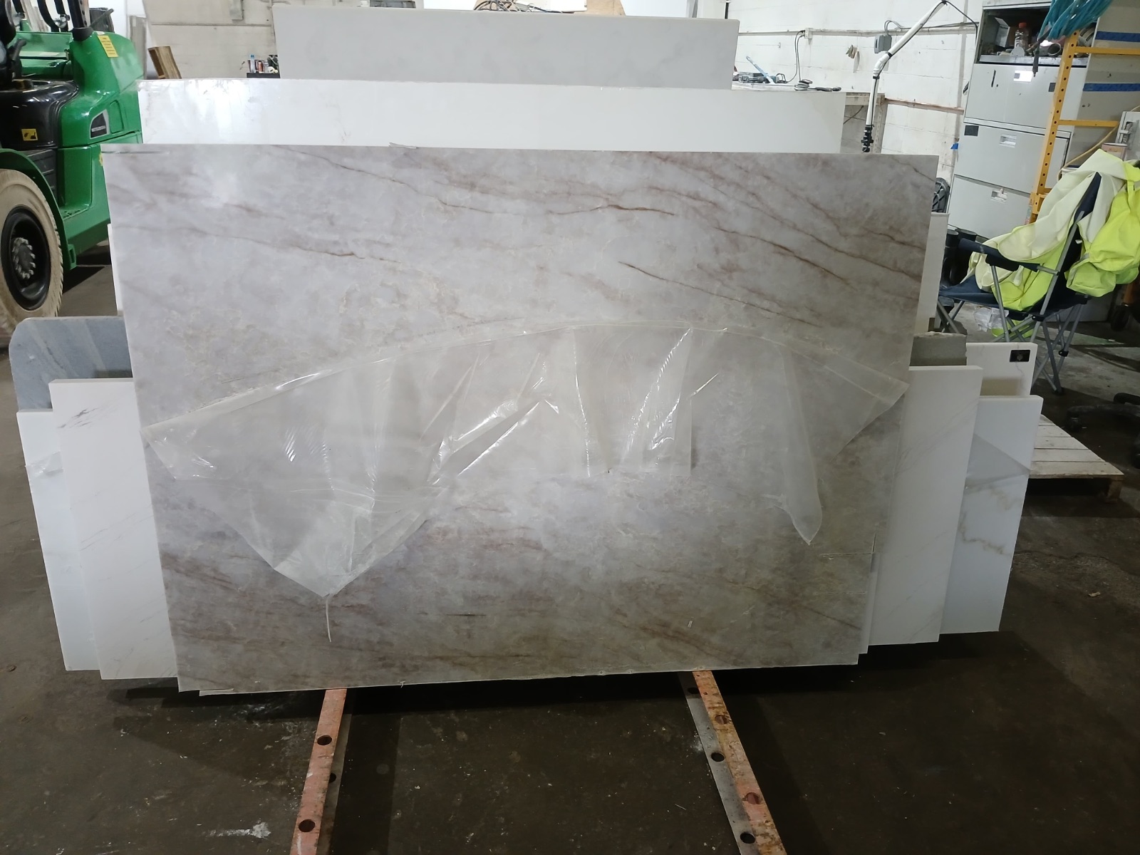 Actual view of Taj Mahal Brown Quartz